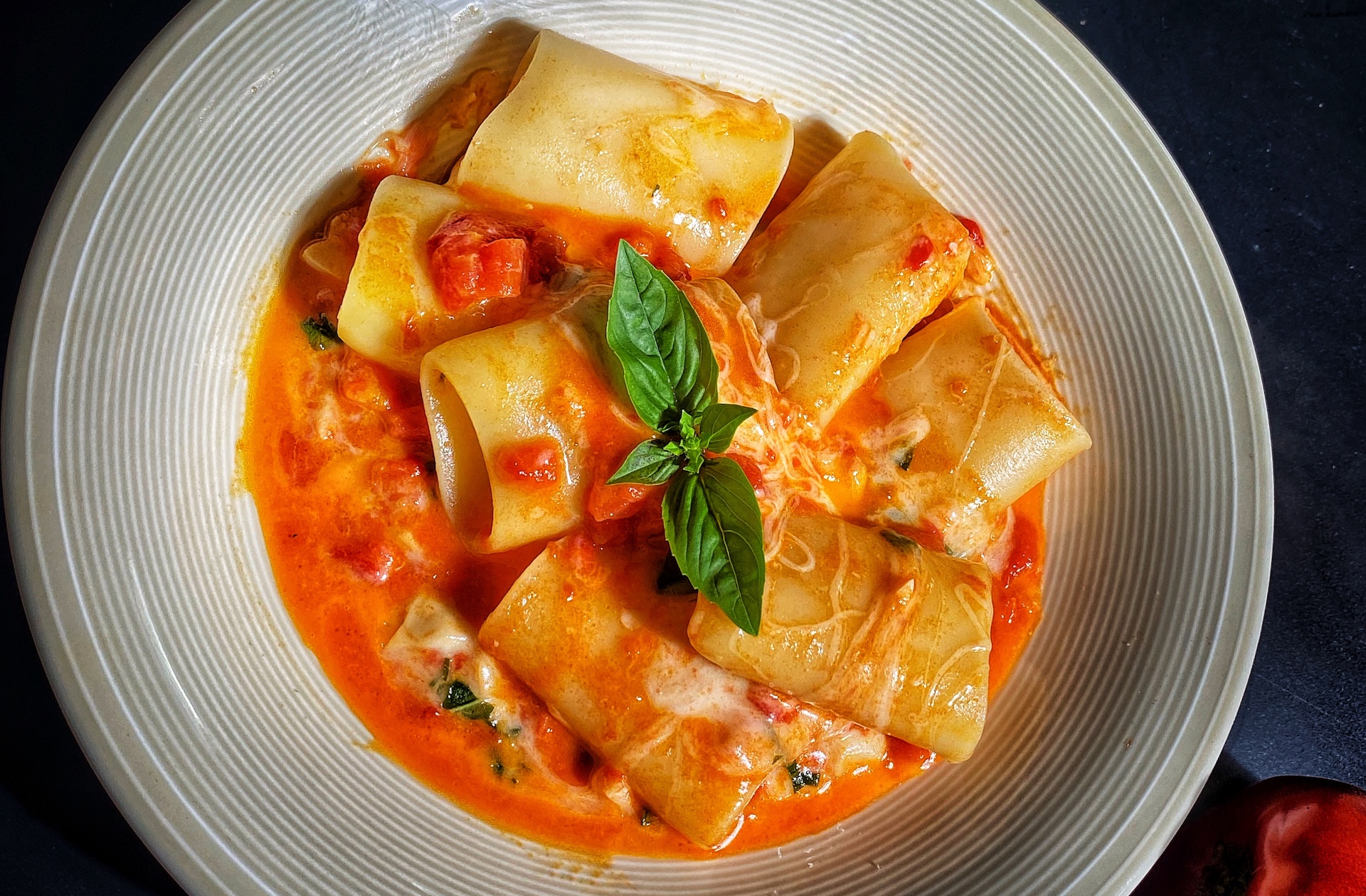 Paccheri alla Totto - Main Courses - Food nerd rockstar
